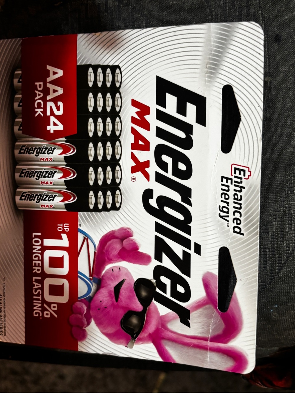 Energizer MAX AA Batteries 24-Pack - White & Red
